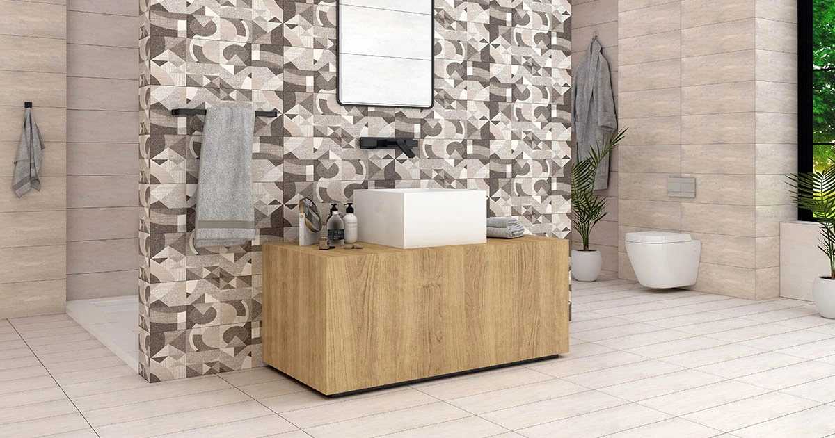 Aura Tiles Perfect Bathroom Tiles Available at H&Co