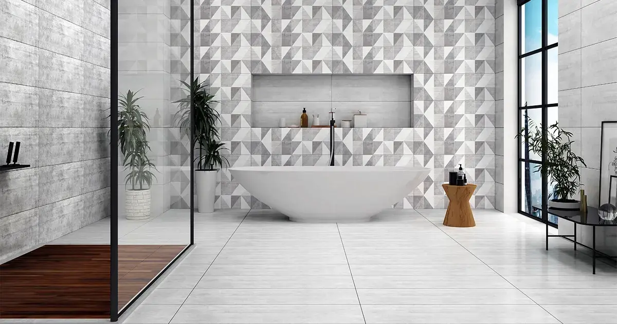 Aura Tiles Perfect Bathroom Tiles Availableat HCo