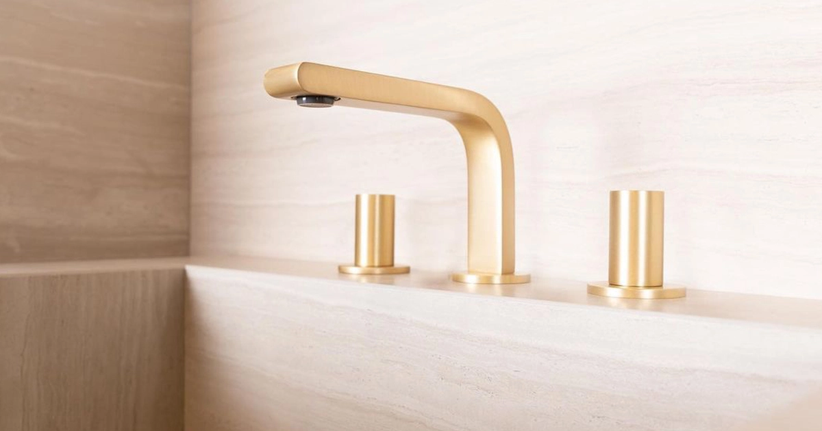 premium brass color tap designs for your baths