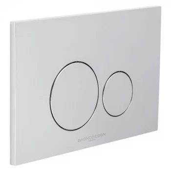 Aquaeco Dual Flush Plate with Round Buttons
