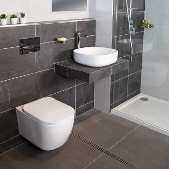 Attache Wall Mounted Rimless WC