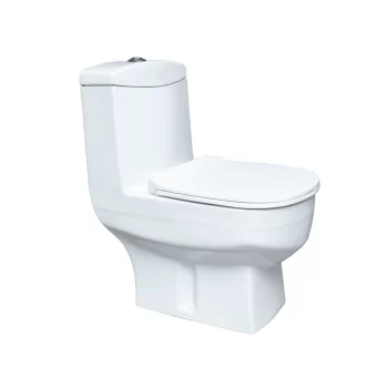 Bellezza One-Piece Floor Mounted WC with Saet Cover