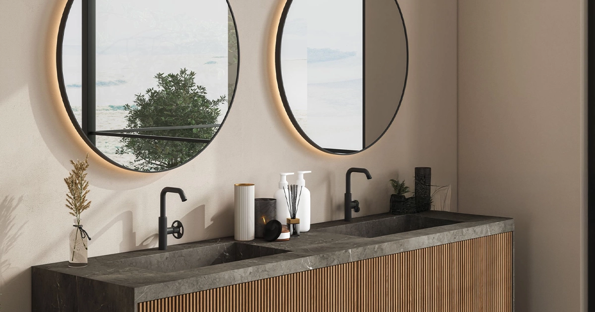 luxury bathroom vanities at Hadayat & Co.