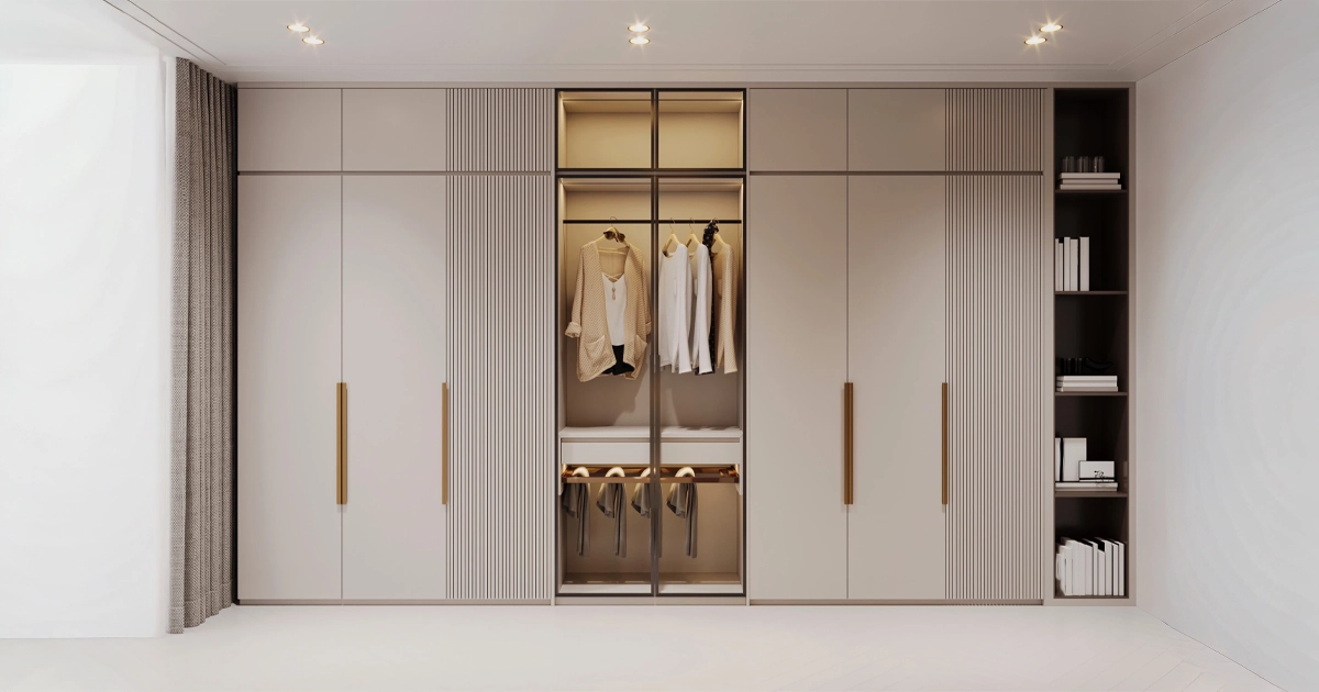 premium quality wardrobes available at Hadayat & Co .