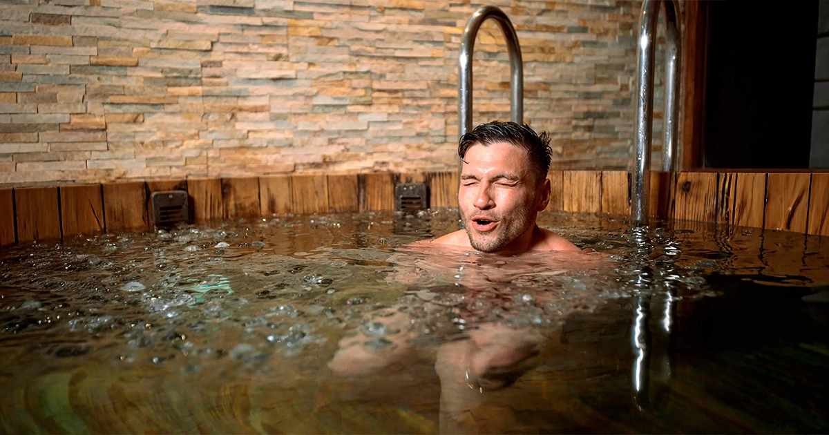 cold plunge available at hadayat & co