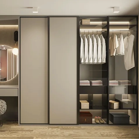 premium quality wardrobes available at Hadayat & Co .