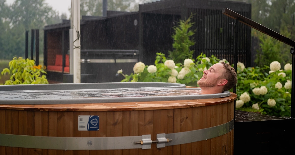 sauna stream and cold plunge